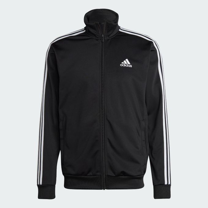 ADIDAS Basic 3-Stripes Tricot Track Suit - black
