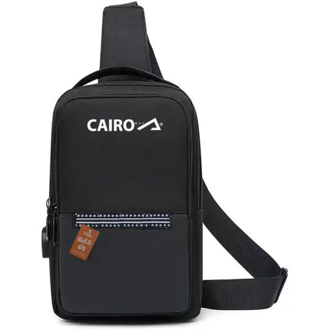CairoWayTM New Pastel Black Shoulder Crossbody Bag