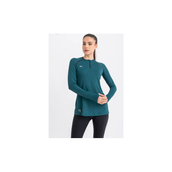 Libra Performance Long sleeve Top - Atlantic Deep