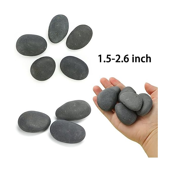 Sherif Gemstones Spa & Home Massage Beauty Relax Natural Healing Stone Rock Set Of 10 Pcs