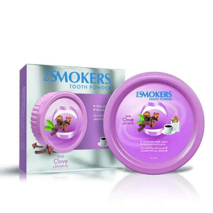 Eva Smokers Tooth powder with Clove flavor 40 gm