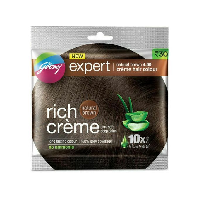 Godrej Expert Rich Creme Hair Colour Brown 20g+20ml