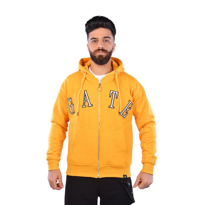 GATE HOODED FULL ZIPPER - PRINTED - SWEATSHIRT