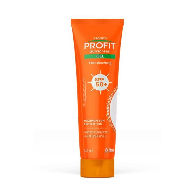 Argento Sunscreen Gel SPF 50+ - 60ml