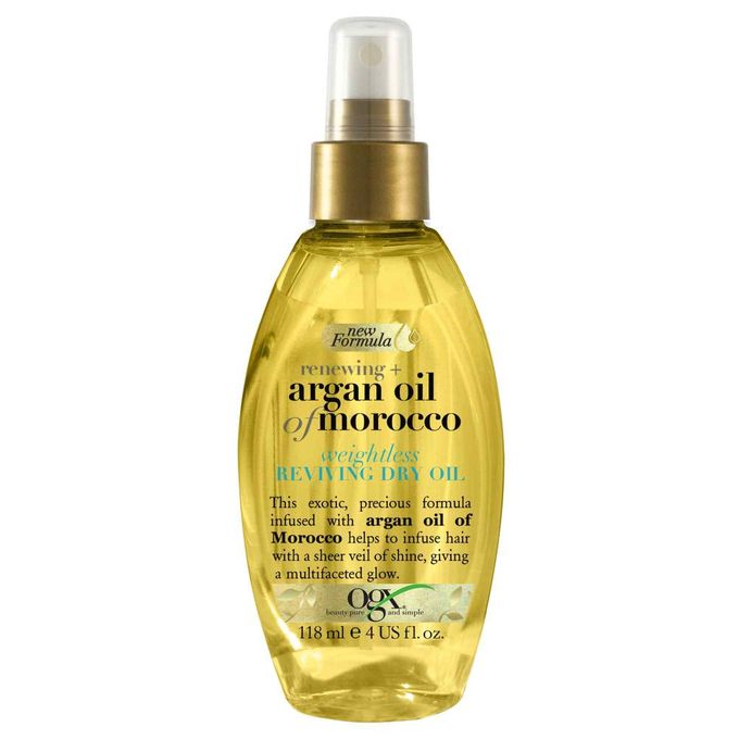 Ogx Renewing+ Argan Oil Of Morocco Weightless Reviving For Dry Hair Oil - 118Ml