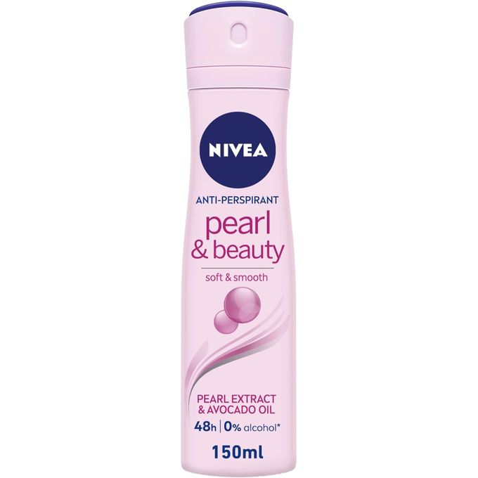 NIVEA Antiperspirant Spray For Women Pearl&Beauty Pearl -150ml