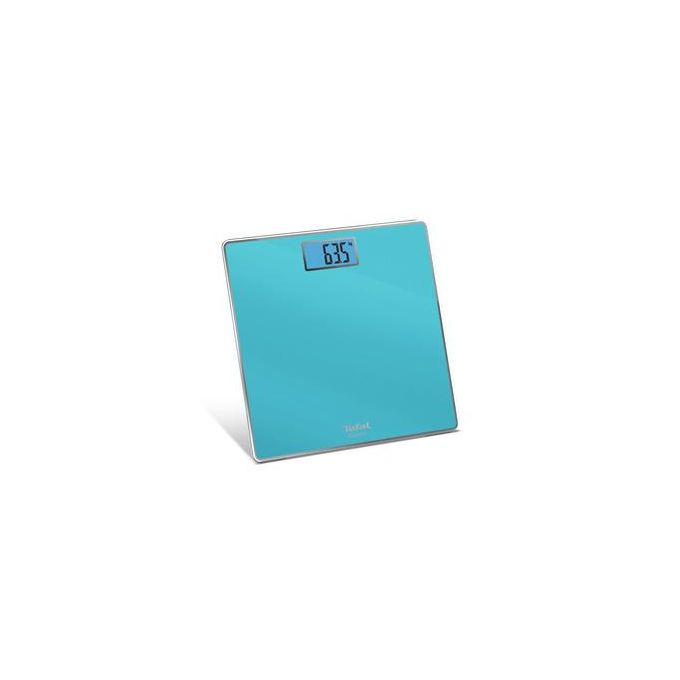 Tefal Classic Bathroom Scale Glass Surface 160kg / PP1503V0/Turquoise