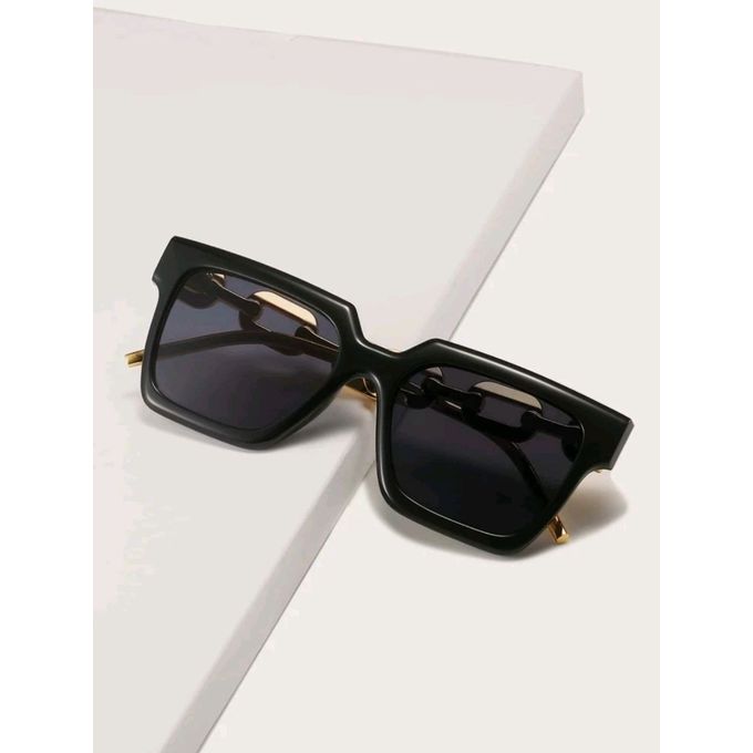 SHEIN Square Frame Fashion Glasses-9603