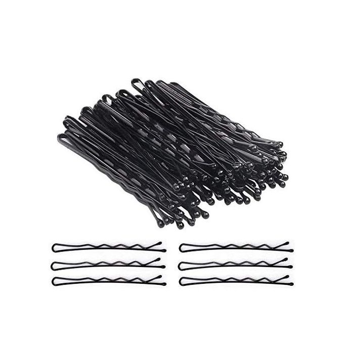 Hair Clips Hair Styling Accessories 24 Pieces Black Color