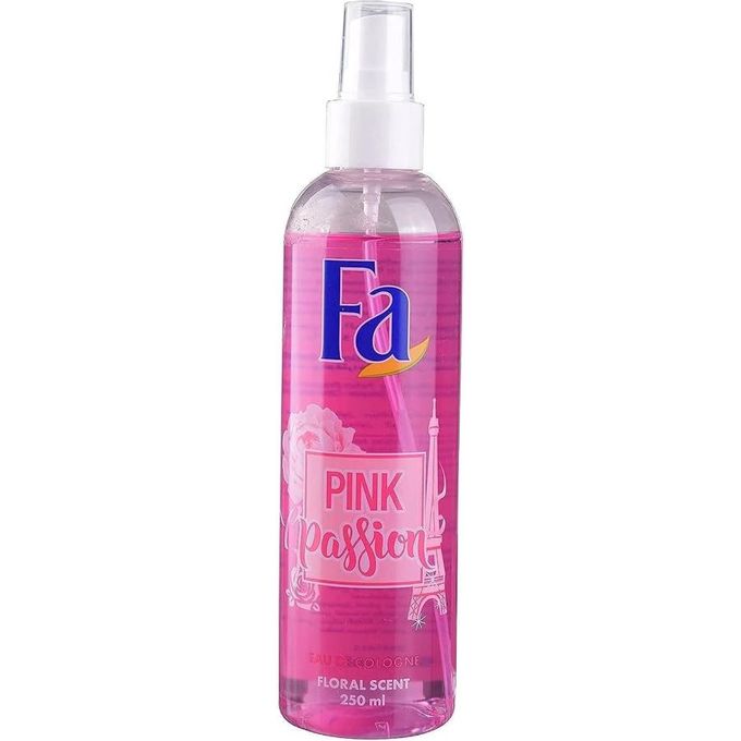 Fa Pink Passion Eau De Cologne Pink Rose Scent 250 Ml