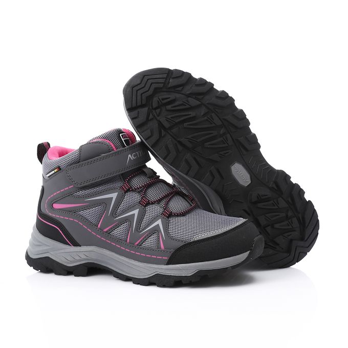 Activ Unisex Teens Pink & Fossil Grey High Sneakers
