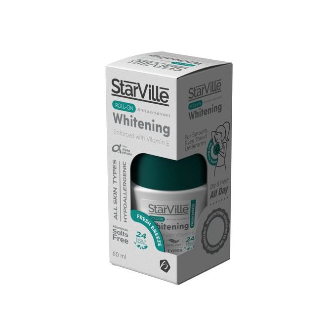 Starville Whitening Roll On Fresh Breeze - 60ml