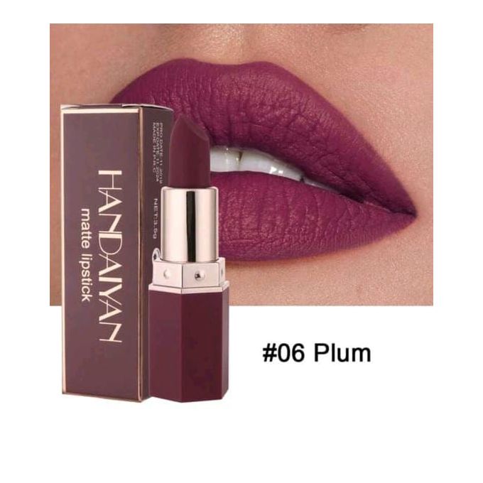 SHEIN Matte Long-lasting Velvet Lipstick, Easy To Apply LipstickHANDAIYANFrom Shein