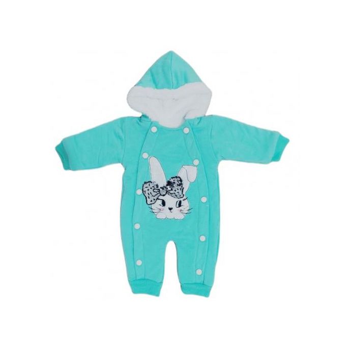 BABY OVERALL WITH FUR PADDING