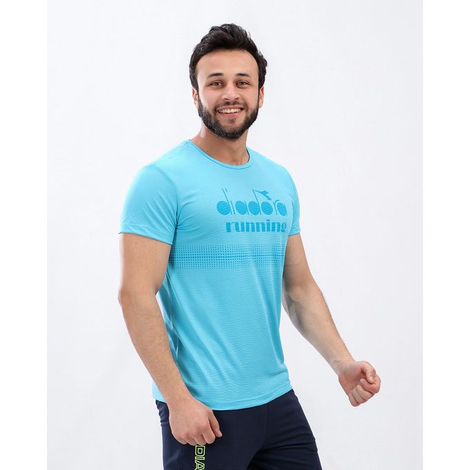 Diadora Men Sportive T-SHIRT - BlueSky