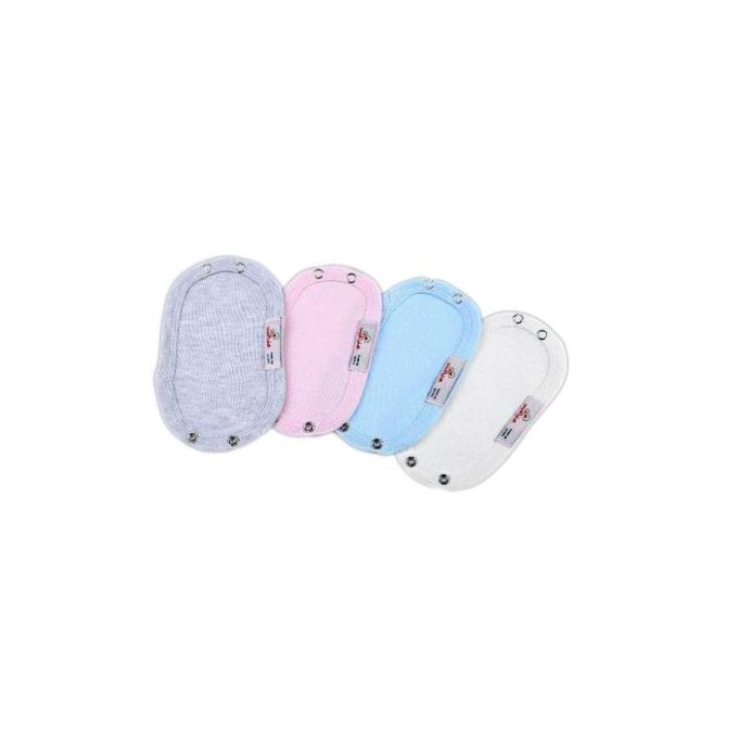 Baby Bodysuit Salopette Extension Cotton High-Quality - 4 Pieces Multicolor