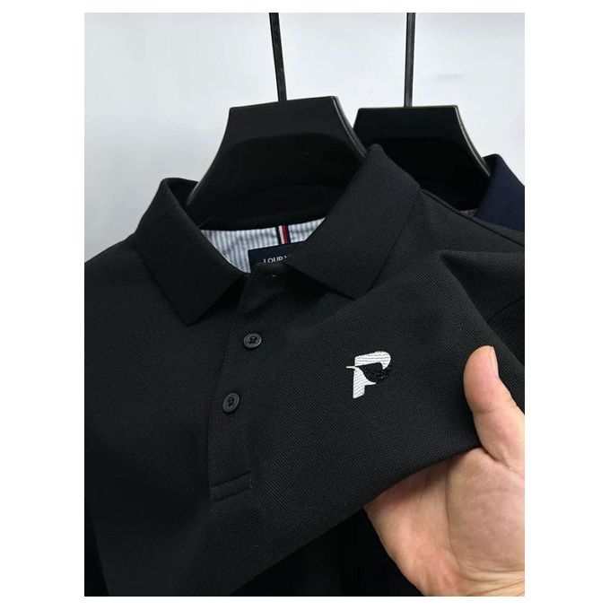 T-shirt Polo-Black