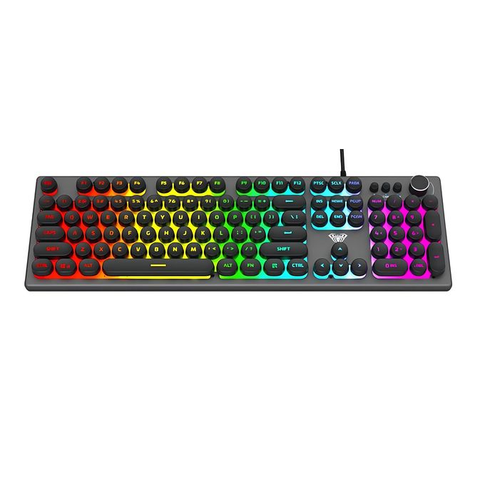 Aula LED Gaming Keyboard - 108 Keys