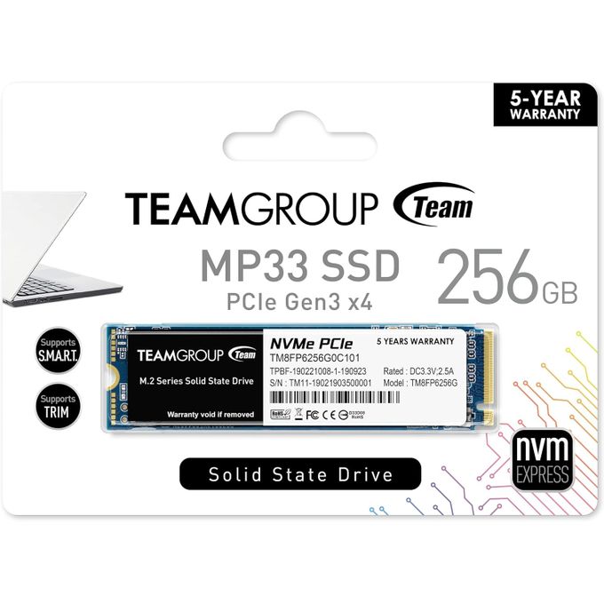 Team Group Teamgroup MP33 256GB M.2