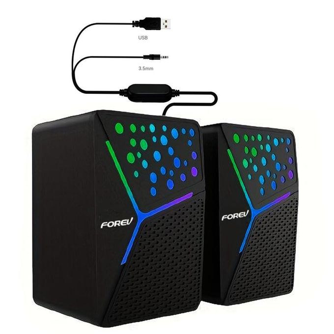 Forev FV-206 Wired RGB Multimedia Speaker