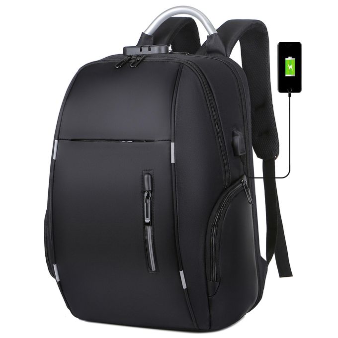 LEZOY Anti-Theft Laptop Backpack With USB