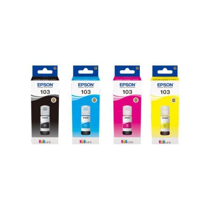 Epson Ink 103 EcoTank -B/C/M/Y