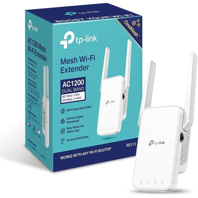 TP-Link AC1200 OneMesh Wi-Fi Range Extender