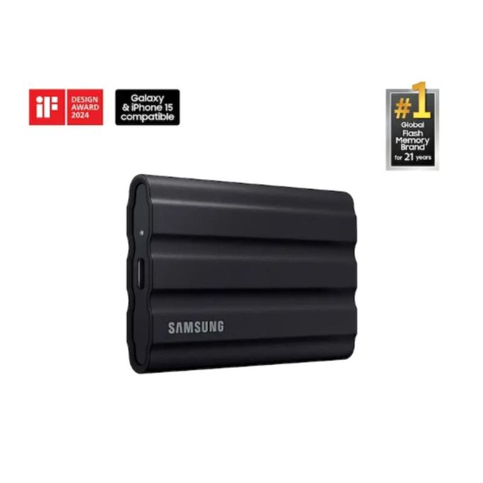 Samsung SSD T7 Shield 1TB External BLACK
